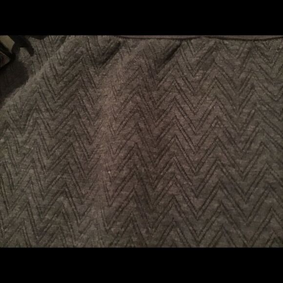 CANDIE'S CHEVRON FAUX‎ SUEDE SKATER SKIRT - Picture 2 of 7